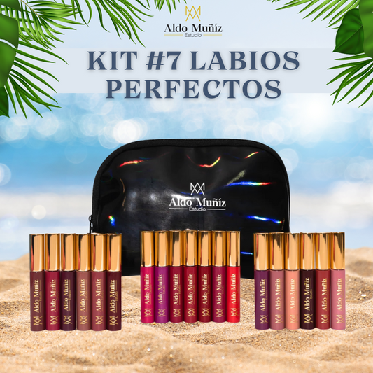Kit 7 LABIOS PERFECTOS