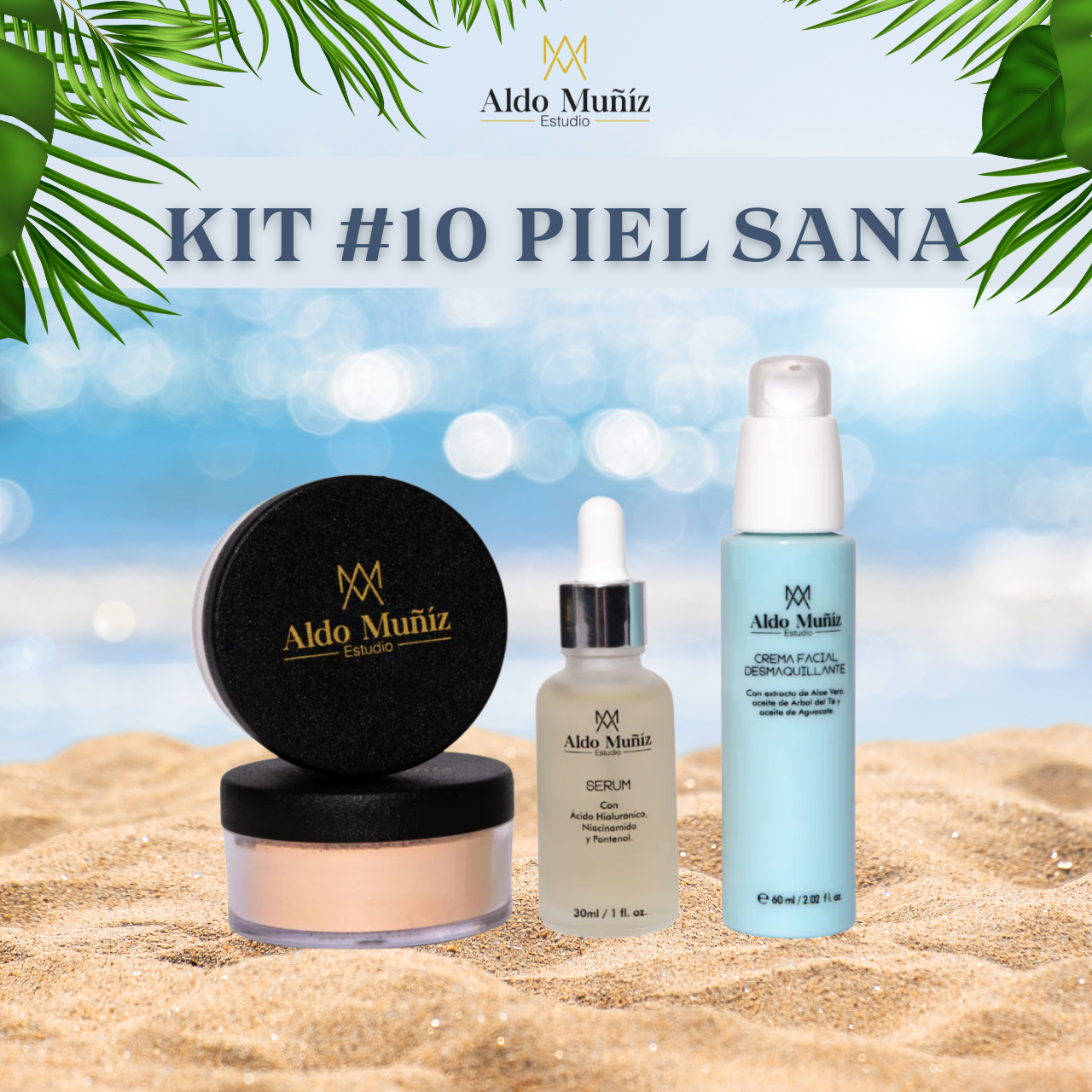 Kit 10 PIEL SANA – Aldo Muñiz Estudio