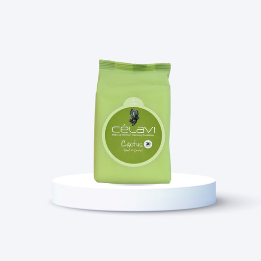 Toallas Desmaquillante Celavi Cactus 30pz